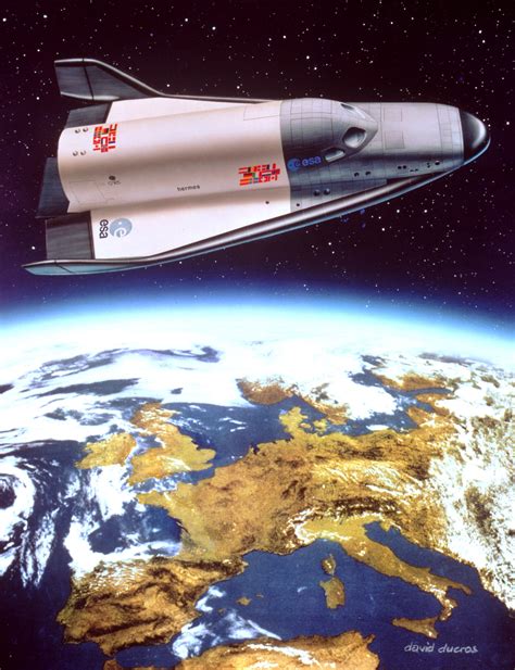 launch of Hermes space plane